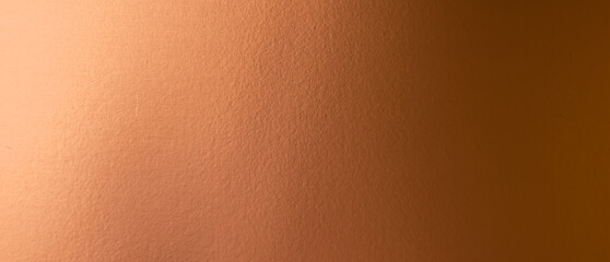 sheet metal painted a copper color. background or texture
