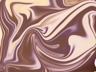 Glowing particles liquid dynamic flow. Trendy fluid cover design