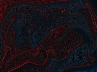 Glowing particles liquid dynamic flow. Trendy fluid cover design