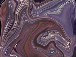 Glowing particles liquid dynamic flow. Trendy fluid cover design