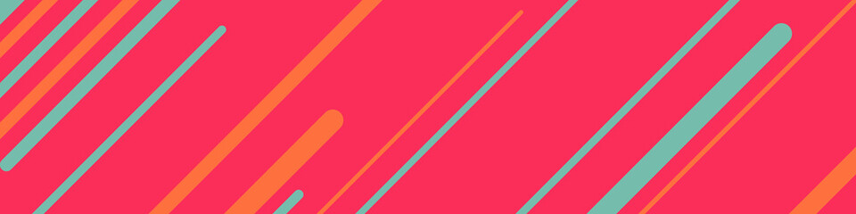 Random Color flowing stripe lines illustration