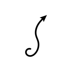 arrow circle up down black hand drawn icon illustration vector