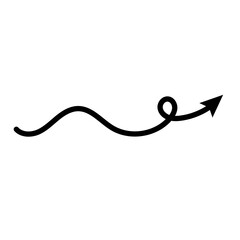 arrow circle up down black hand drawn icon illustration vector