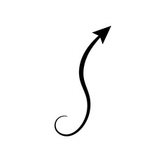 arrow circle up down black hand drawn icon illustration vector