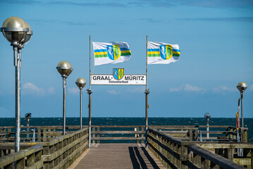 Seebr&uuml;cke Graal-M&uuml;ritz an der Ostsee