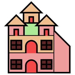  house illustration