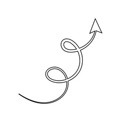 arrow circle up down black hand drawn icon illustration vector