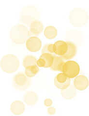Abstract bokeh shape. Transparent bokeh lights. Decorative bokeh element. © StylishDesignStudio