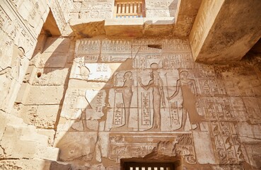 The Temple of Ptah, Home to the Mysterious Sekhmet Statue - obrazy, fototapety, plakaty
