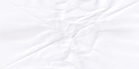 White crumpled paper texture pattern. Rough grunge old blank. Vector abstract background.