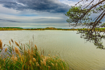 The beautiful Lac de Aiguilles, near the town of Argens-Minervois, im the South of France