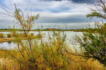 The beautiful Lac de Aiguilles, near the town of Argens-Minervois, im the South of France