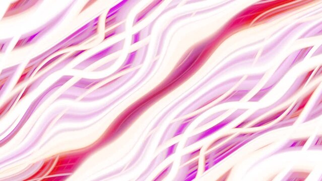 Abstract smooth line wave background animation