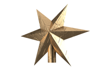 Estrella Navideña para árbol de navidad