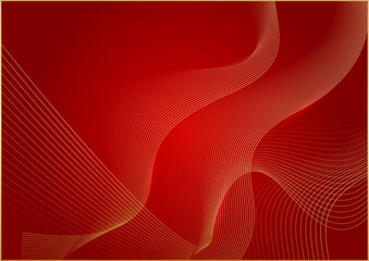 Red background
