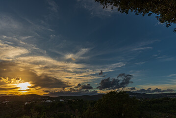 Spectacular photographs of sunsets in Molise, Italy