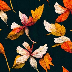 Seamless  floral print pattern