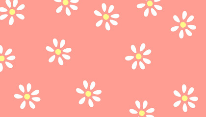Fototapeta na wymiar seamless pattern with flowers