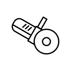angle grinder icon