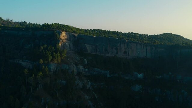 Aerial view of mountains at Panjpeer rocks Pakistan
