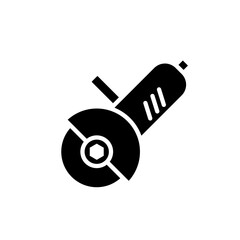 angle grinder icon