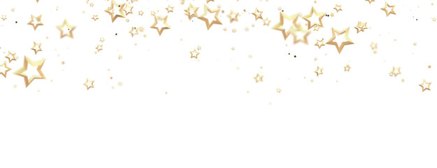 stars background, sparkle lights confetti falling. magic shining Flying christmas stars on night