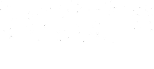 A gray whirlwind of golden snowflakes and stars. New