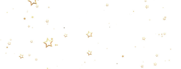 stars. Confetti celebration, Falling golden abstract decoration for party, birthday celebrate,