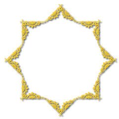 Frame, in the style of an ornament, Vector illustration eps 10, Art.	