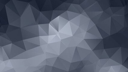 Abstract grey polygonal background. Grey poly seamless pattern. Grey gradient polygonal pattern.