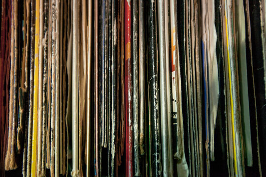 Close-up of registers in office