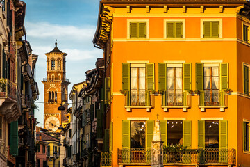 Obraz premium old town of Verona - italy
