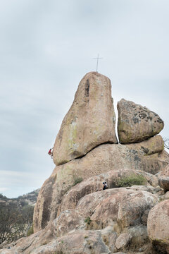 Rock climbing in El Diente, Guadalajara, Jalisco, Mexico