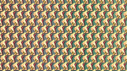 Fruit colored geometrical pattern background as decorative ornamental illustrations / Desktop, wallpaper, texture, decoration