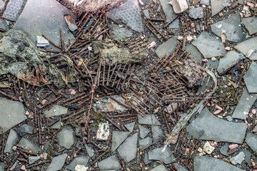 broken glass