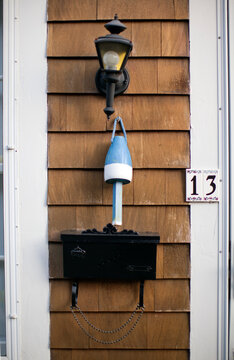 Fa&Atilde;&sect;ade of a building in Rockport, Massachusetts.