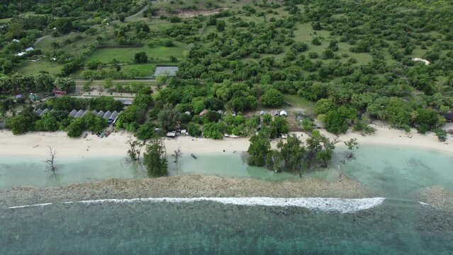 White Sand Beach Lhok Mee village, Aceh, Indonesia.