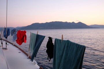 sailing in peace