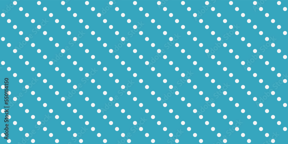 Poster Diagonal seamless pattern of round rings. Print and stylish interior design. Seamless vector decor pattern.