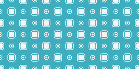 Polka dot of dots and squares that alternate. Vector for print and various decor.