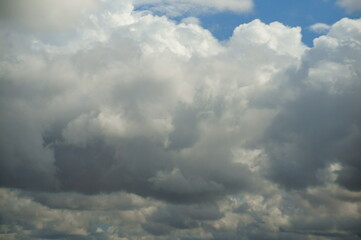 Cloud in the sky close-up. Cloudy landscape.