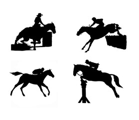 Collection, set of horseriding vectors 