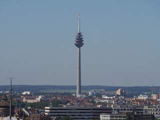 Obraz premium Aerial view of Nuernberg