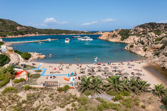 Spiaggia di Cala Spalmatore Aerial