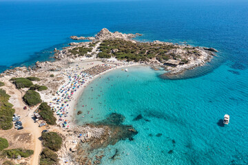 Punta Molentis Beach Aerial © pics721