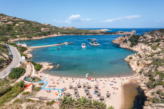 Spiaggia di Cala Spalmatore Aerial