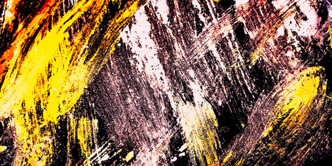 Beautiful Oil Paint. Orange Acrylic Paint. Yellow Digital Print Designs. Party Invitation Poster. Watercolors Texture. Bronze Artist Acrylic Paint.