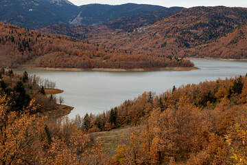 lake in the mountains