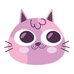 pink face cat