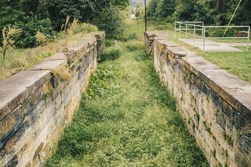 Fototapeta na wymiar Ohio & Erie Canal Lock #50